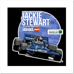 Jackie Stewart 1970 Jarama Posters and Art